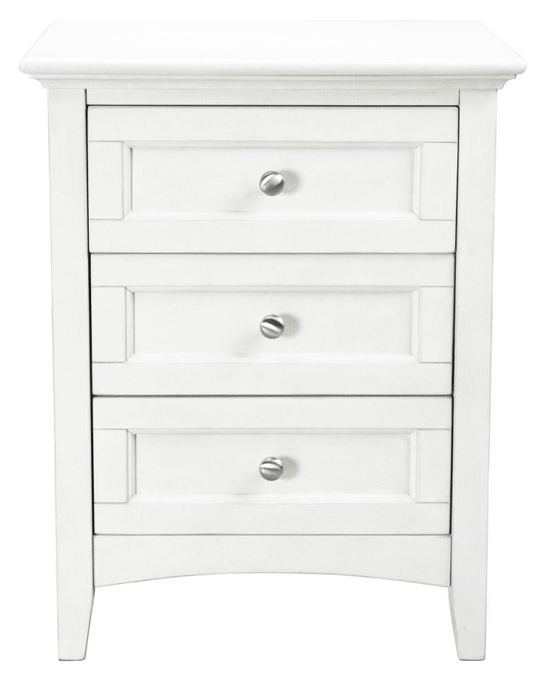 A-America Furniture Northlake Nightstand in White Linen