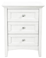 A-America Furniture Northlake Nightstand in White Linen