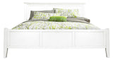 A-America Furniture Northlake Queen Panel Bed in White Linen