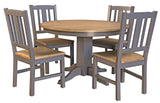 A-America Furniture Port Townsend 48" Round Table in Seaside Pine