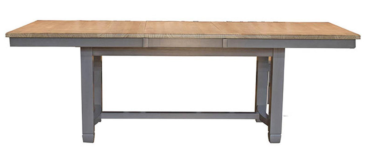 A-America Furniture Port Townsend Trestle Table in Seaside Pine
