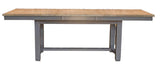 A-America Furniture Port Townsend Trestle Table in Seaside Pine