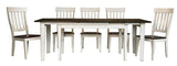 A-America Furniture Toluca 3-Leaf Extension Table in Cherry