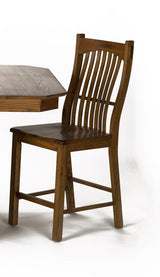 A-America Laurelhurst Slatback Barstool in Rustic Oak (Set of 2)