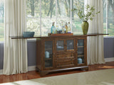 A-America Mariposa Flip Top Server in Rustic Whiskey