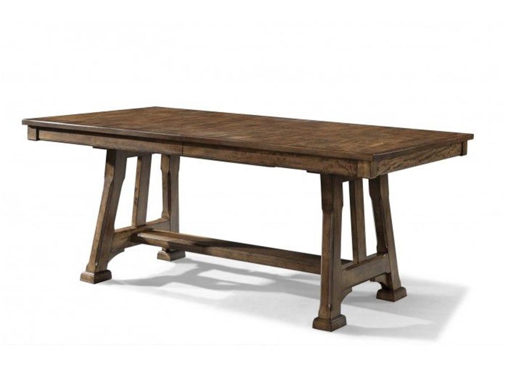A-America Ozark Trestle Dining Table in Mango
