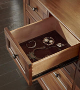A-America Westlake Master Dresser in Brown Cherry