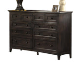 A-America Westlake Master Dresser in Dark Mahogany