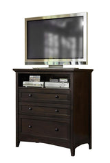 A-America Westlake Media Chest in Dark Mahogany