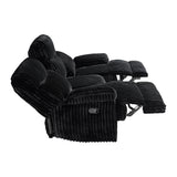 Admiral Motion Sofa in Masis Black