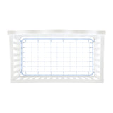 Alana Crib with Guardrails in White