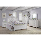 ALANA PLATFORM BEDROOM SET W/ STORAGE TRUNDLE