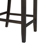 Amherst Counter Side Chair W/PU Cushion Dark Finish (2 Per Pack)