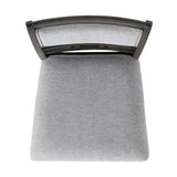 Amherst Dining Side Chair W/Fabric Cushion Dark Finish (2 Per Pack)