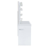 Amia Complete Dressing Table with Lightbulbs