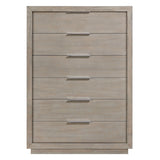 Arcadia 6-Drawer Chest in Grey