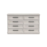 Avalanche 8-Drawer Dresser in Antique White