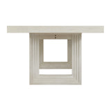Avalanche Rectangular Dining Table with 18" Leaf in Antique White