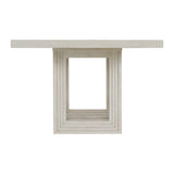 Avalanche Square Counter Table in Antique White