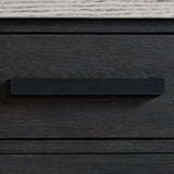 Axel Server in Light Grey and Espresso