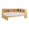 Bartly-(3) Twin Bookcase Corner Platform Bed image