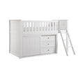 Galen-(4) Low Loft Bunk with Dresser image