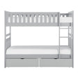 Orion-(4) Twin/Twin Bunk Bed with Storage Boxes image