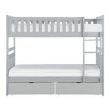 Orion-(4) Twin/Twin Bunk Bed with Storage Boxes image