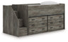 Frandern Loft Bed with Drawer Storage