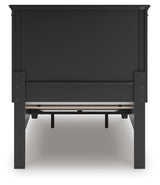 Lanolee Panel Storage Bed