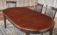 BRIOB6310 42"X52" Oval Leg- Oak/Black