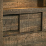 Bailey Bookcase Panel Bedroom Set with Bluetooth