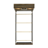 Bailey Bookcase Panel Bedroom Set with Bluetooth