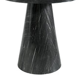 Bellini Round Occasional End Table Complete in Grey