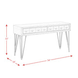 Boone 3PC Occasional Table Set-Coffee Table, End Table & Sofa Table