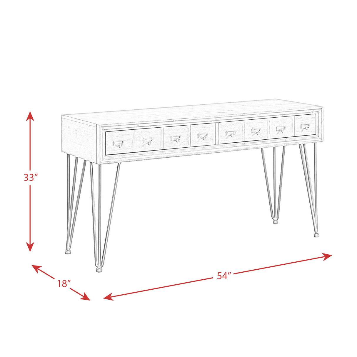 Boone Occasional Sofa Table