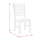 Brock 60" 7 Pc Dining Set