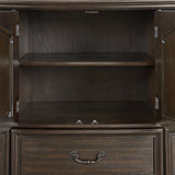 Brunswick Dresser and Mirror Set in Mahogany