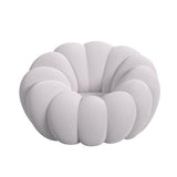 Bubble Swivel Chair and Ottoman in Grey