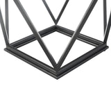 Riko End Table W/ Metal Leg
