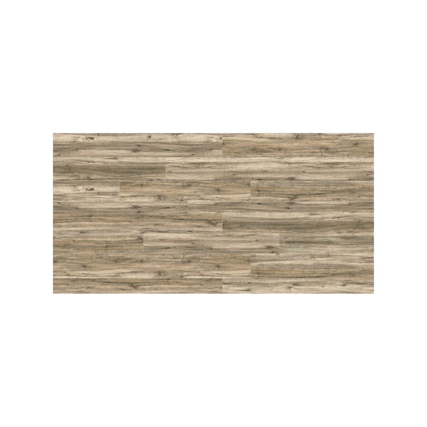 (D680-31) Callista- Rectangular Table- Beach/Natural Metal