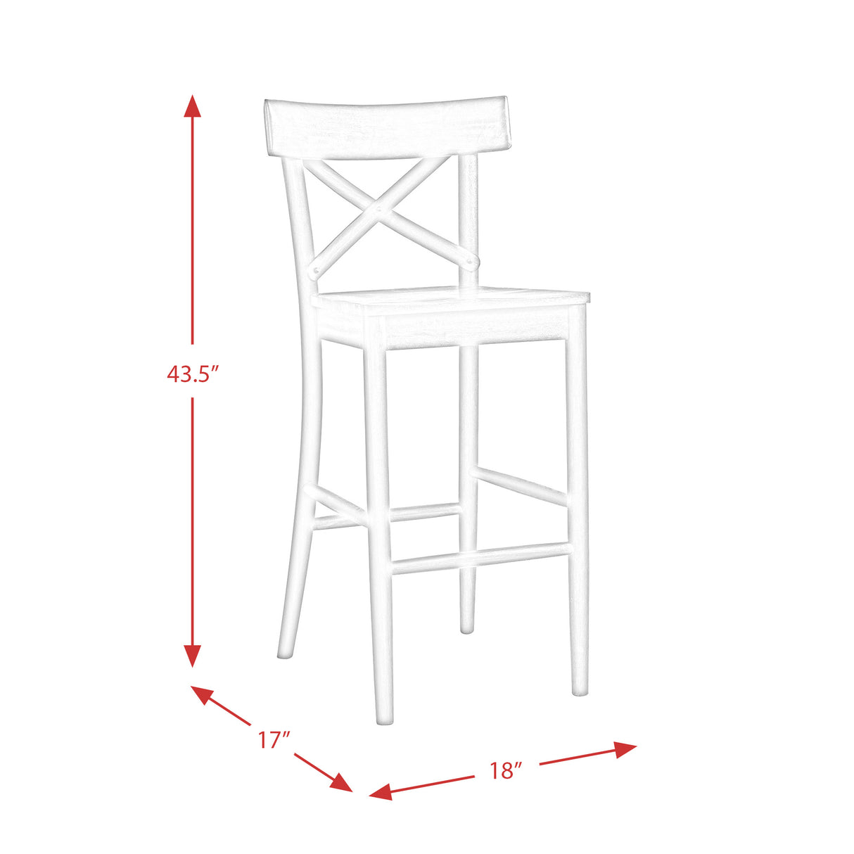 (D680-21) Callista- 30'' Barstool- Beach/Natural