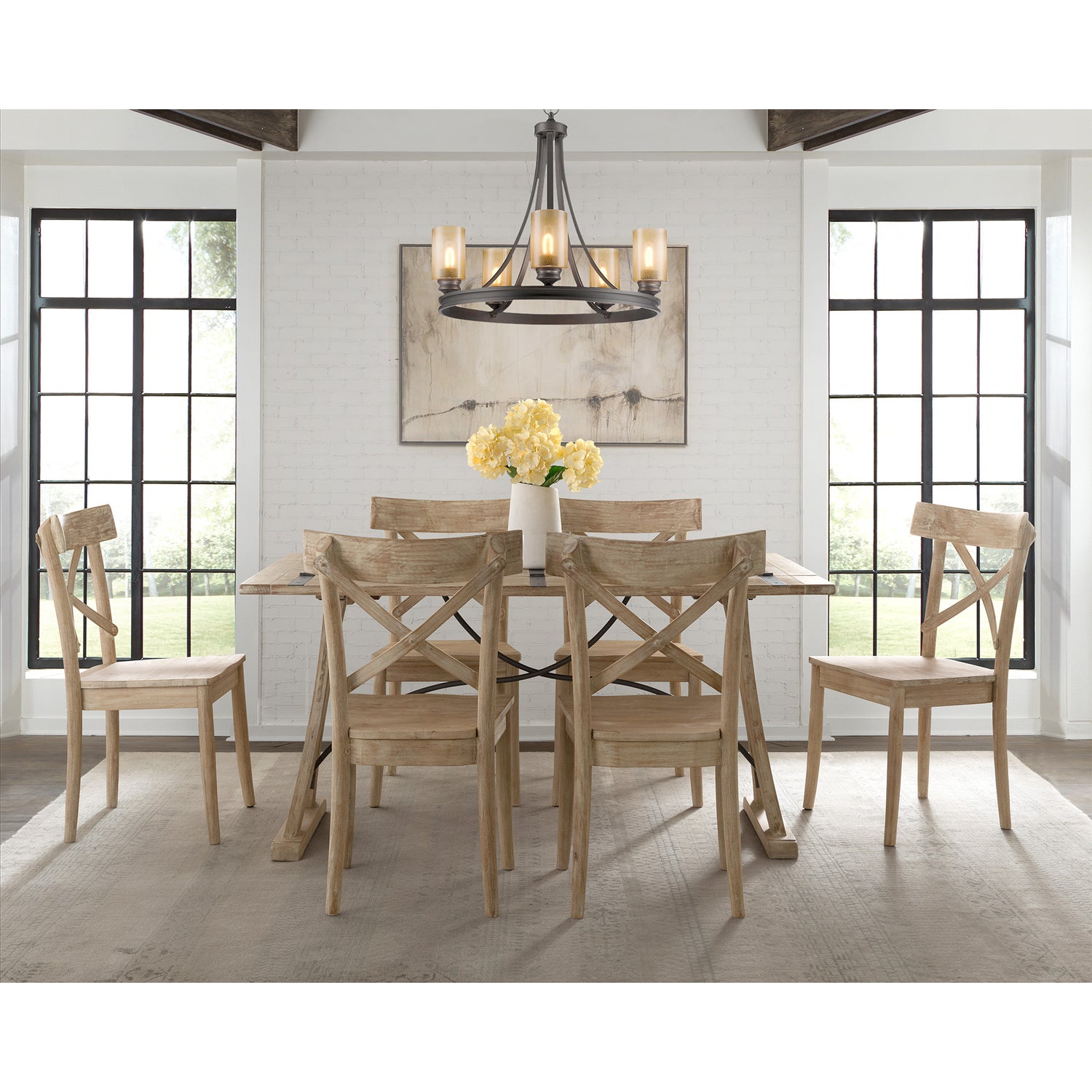 (D680-41) Callista- Side Chair (2/Ctn)- Beach