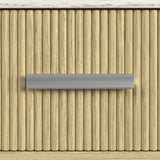 Cambrie Buffet with LED and Power in Off-White and Natural
