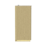 Cambrie Buffet with LED and Power in Off-White and Natural