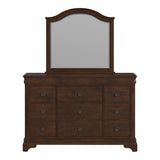 Cameron Cherry Dresser & Mirror Set