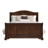 Cameron Cherry Sleigh Bed