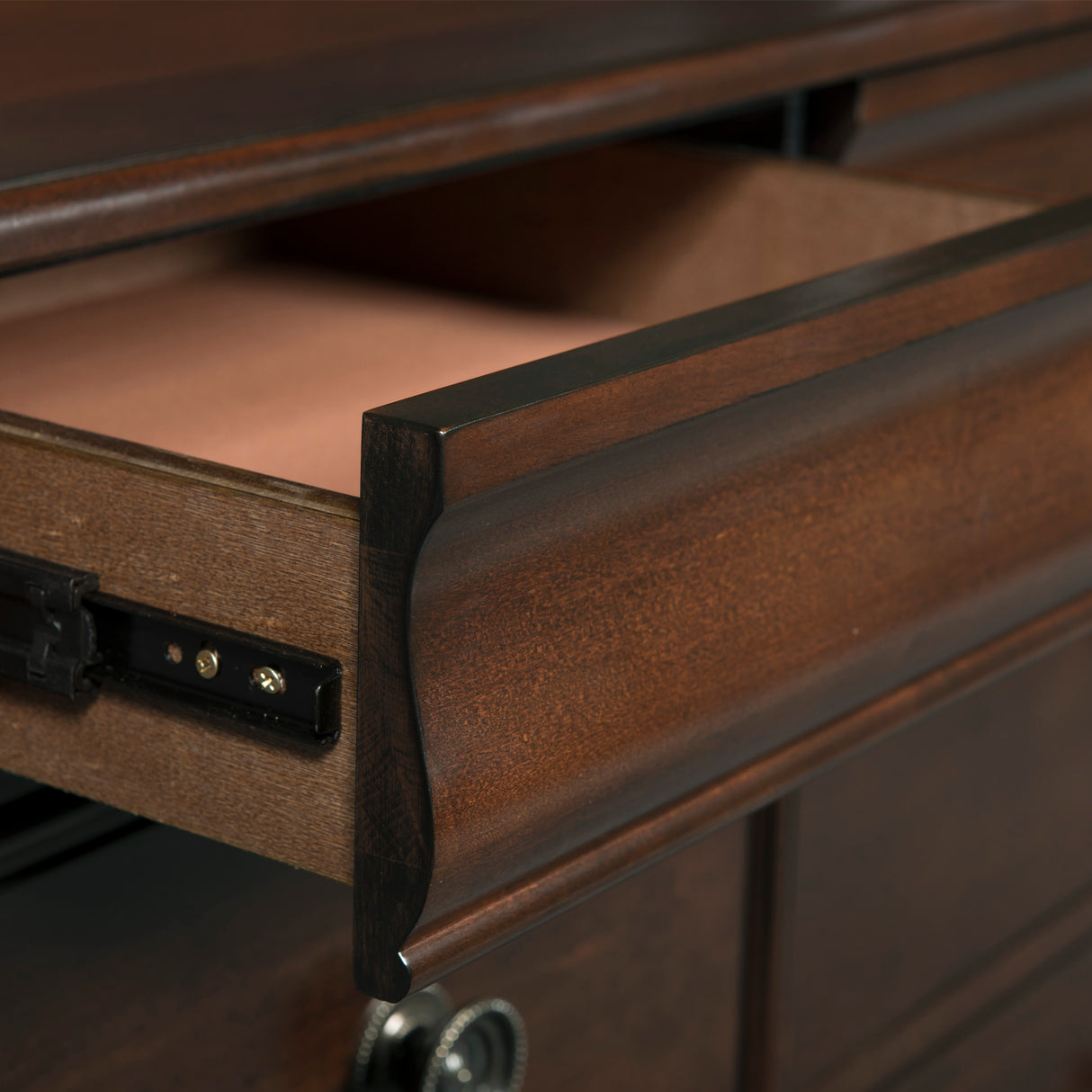 Cameron Cherry Panel Bedroom Set