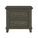 Canterbury 2-Drawer Nightstand with USB
