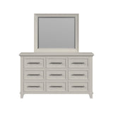 Canterbury Dresser and Mirror Set